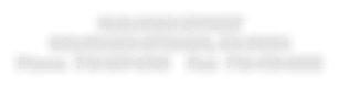 1040 ARCH STREET COLORADO SPRINGS, CO 80904 Phone:  719-357-5151    Fax:  719-418-0252